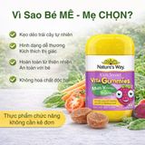 Kẹo Dẻo Vitamin Tổng Hợp Và Rau Củ Nature's Way Kids Smart Multivitamin + Vegies Công Dụng