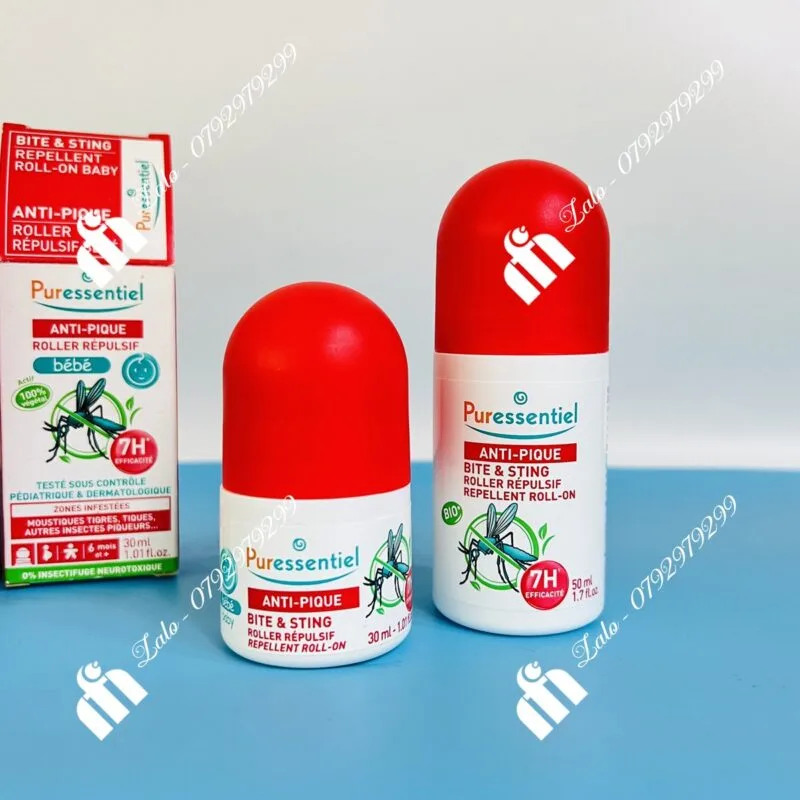 Lăn Chống Muỗi Cho Bé Puressentiel Roll-On 30ml