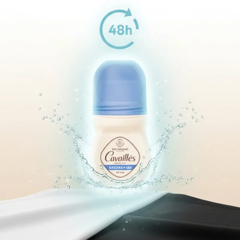 Lăn Khử Mùi và Ngăn Mồ Hôi Rogé Cavaillès Absorb+ 48h Hiệu Quả Cao