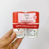 Lăn Khử Mùi Vichy Pháp trắng nắp đỏ 48h