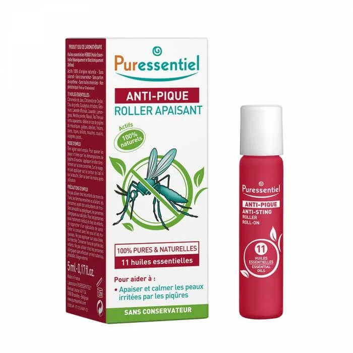 Lăn Bôi Muỗi Đốt Puressentiel Anti Sting Soothing Roll On 5ml
