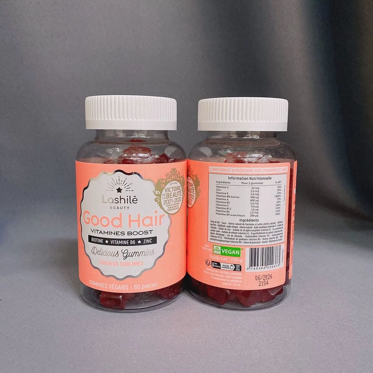 Viên Uống Kích Thích Mọc Tóc Và Móng Lashile Beauty Good Hair Vitamins Boost 60 Viên