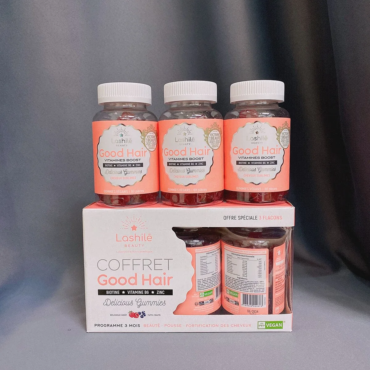 Lashile Beauty Good Hair Vitamins Boost 60 Viên