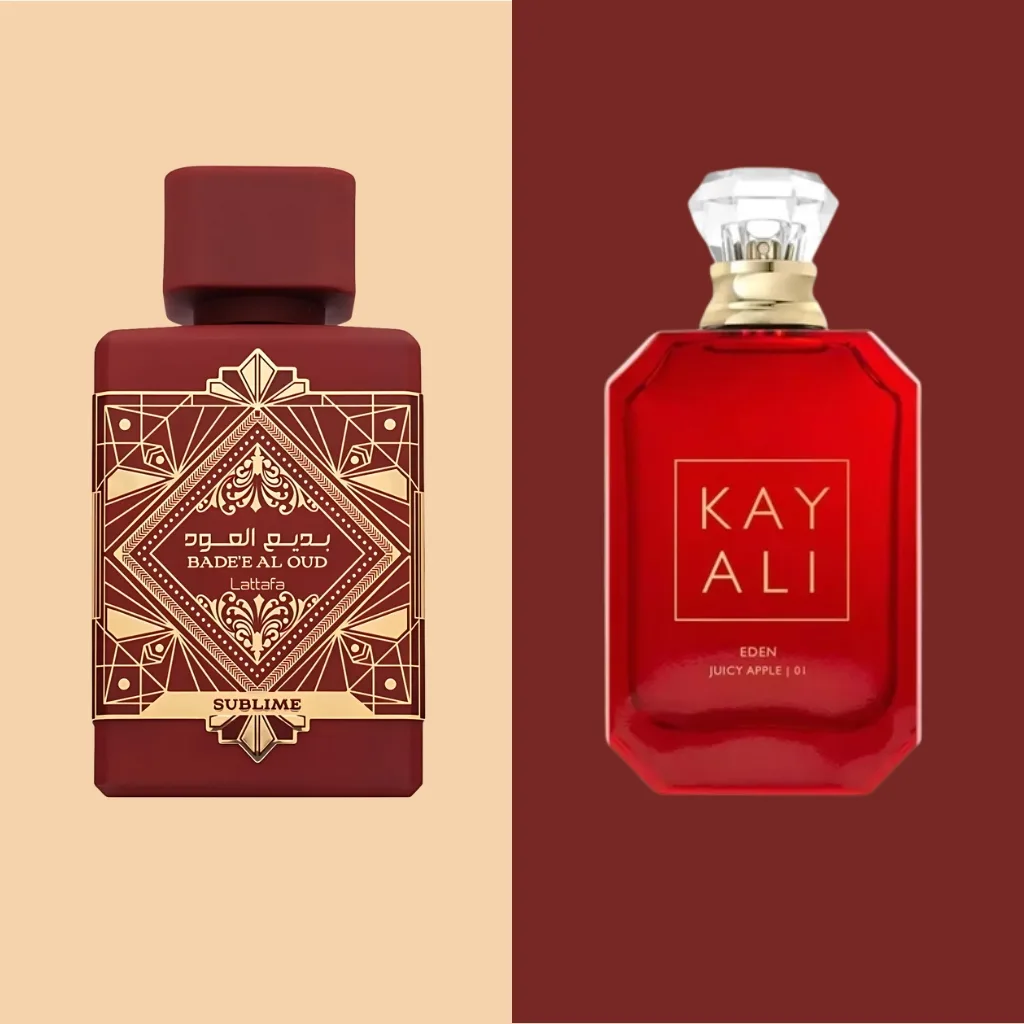 Lattafa Bade'e Al Oud Sublime với Eden Juicy Apple | 01