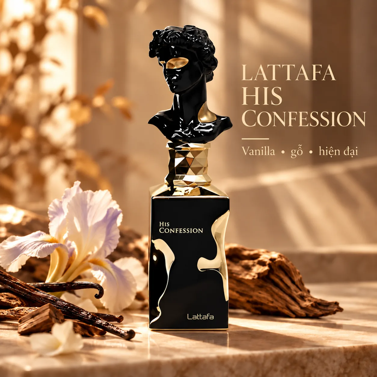 Lattafa His Confession nước hoa nam mùa thu