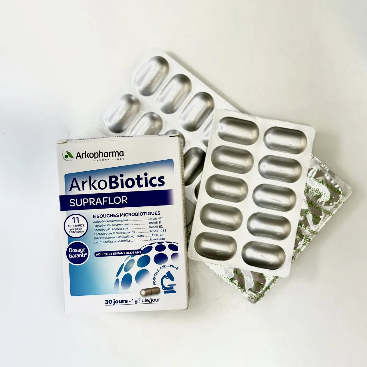 Men Vi Sinh Arkopharma Arkobiotics Supraflor 30 Viên