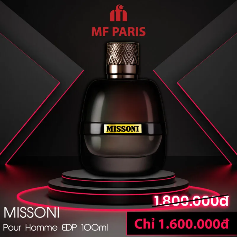 Nước hoa nam chính hãng giá rẻ missoni parfum pour homme