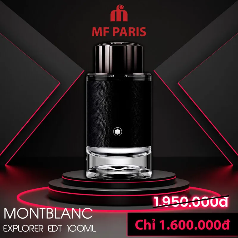 Nước hoa nam chính hãng giá rẻ mont blanc explorer