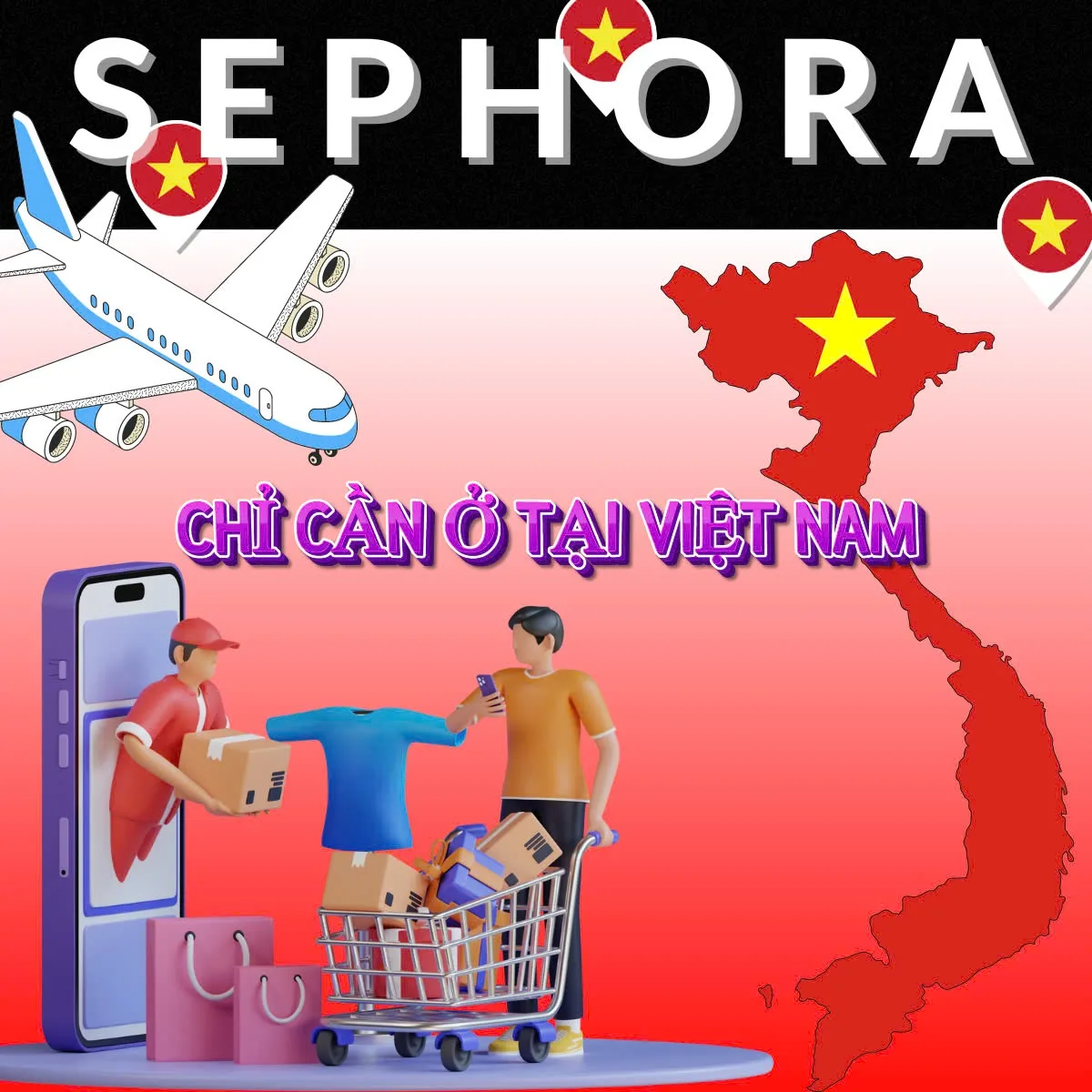 Cách mua nước hoa từ sephora tại việt nam