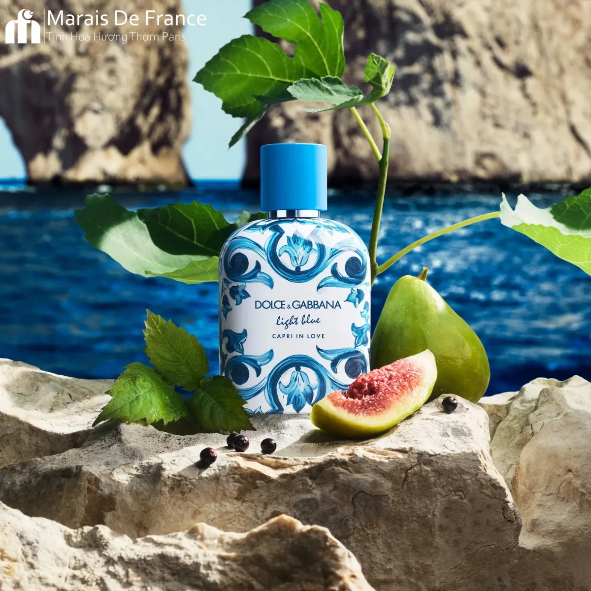 Mùi hương Light Blue Capri In Love Pour Homme EDP