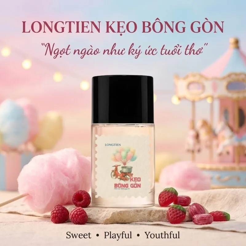 Mùi Hương LONGTIEN Kẹo Bông Gòn