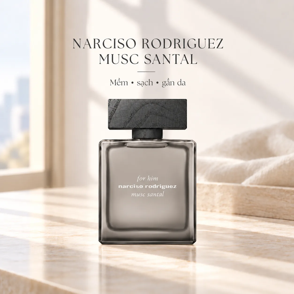 Nước hoa nam công sở Narciso Rodriguez Musc Santal
