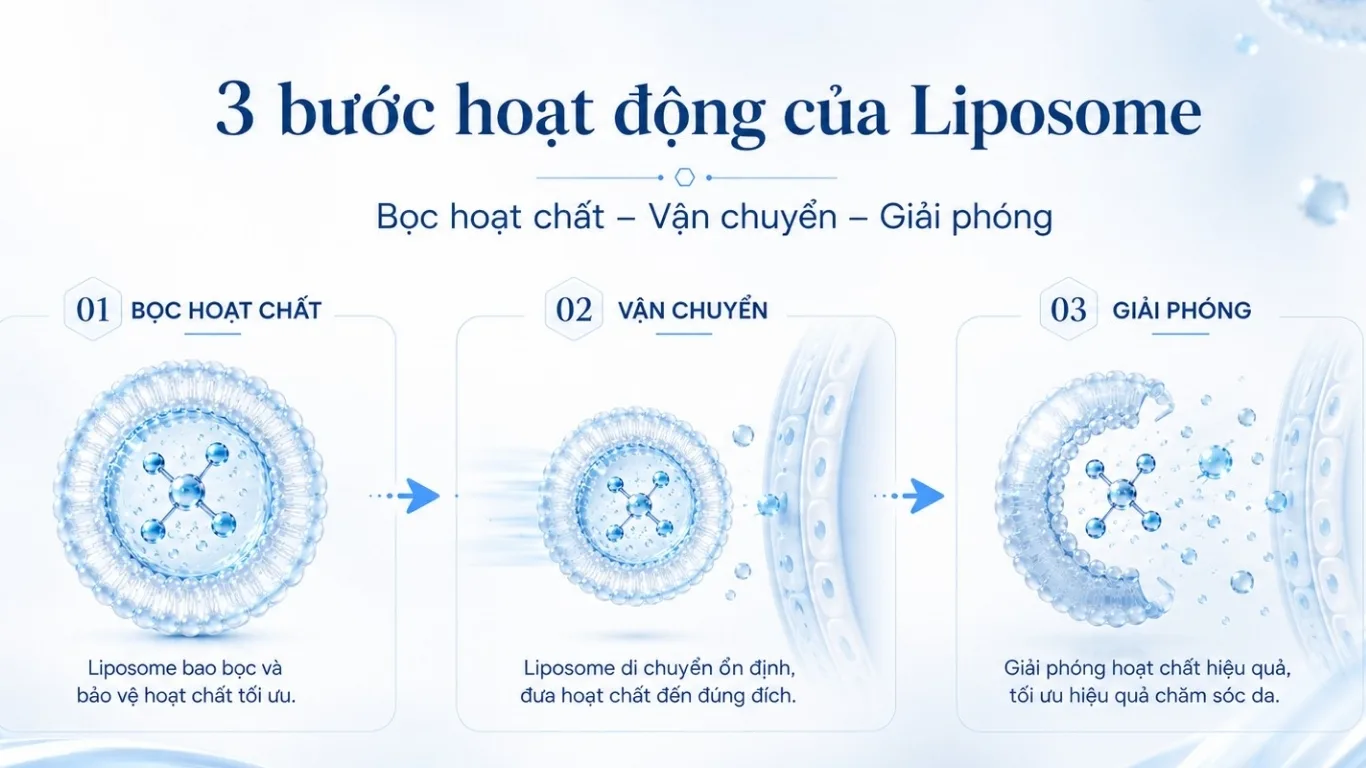 Nguyên tắc hoạt đông của Liposome