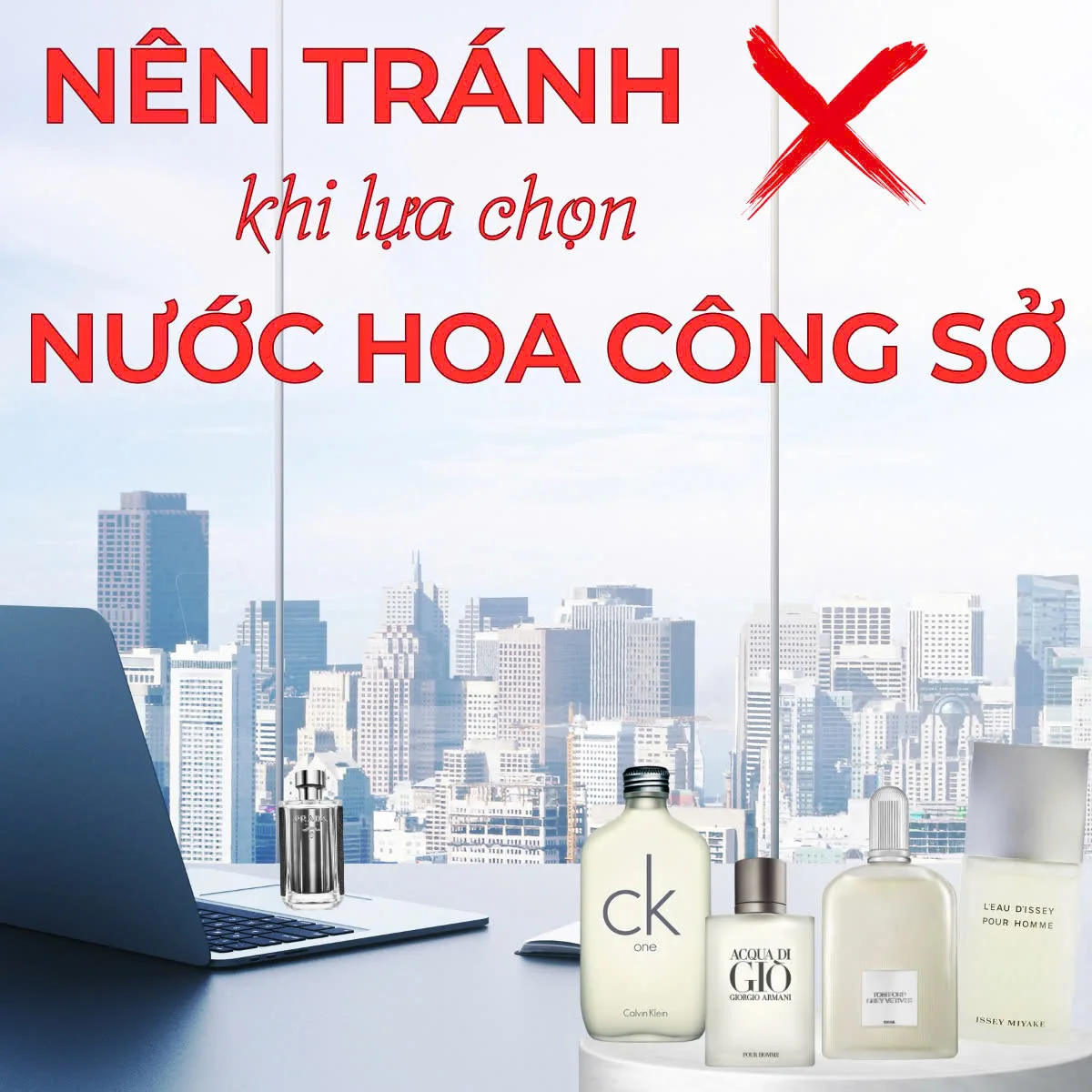 Những mùi hương không nên sử dụng khi đi làm