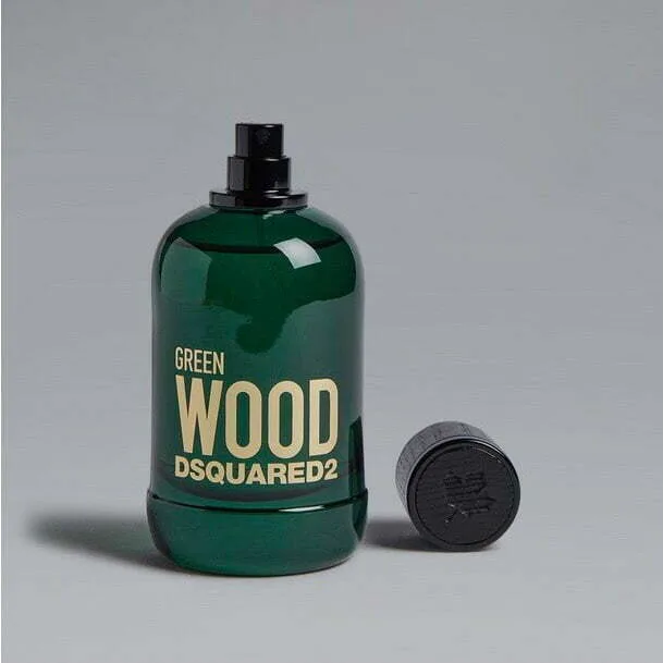 Chai nước hoa Dsquared2 Green Wood màu xanh lá cây đậm