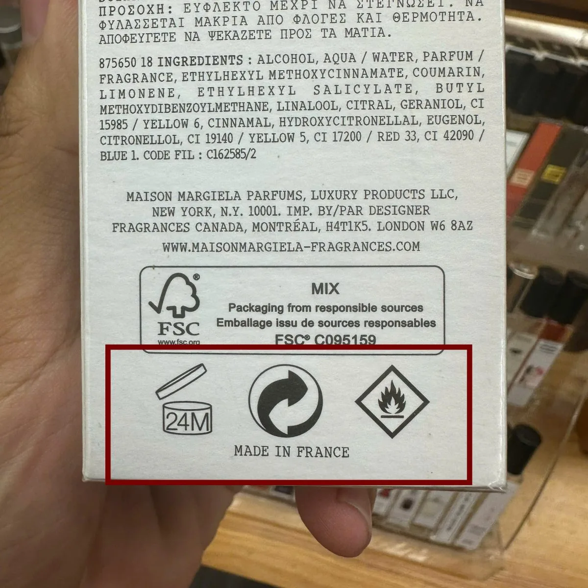 Nước hoa pháp - made in france