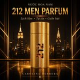 Nước hoa nam Carolina Herrera 212 Men NYC Parfum