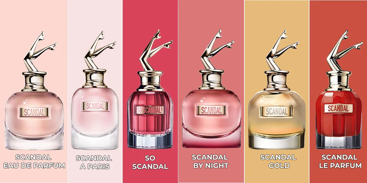 Tổng hợp các loại nước hoa Scandal nổi tiếng