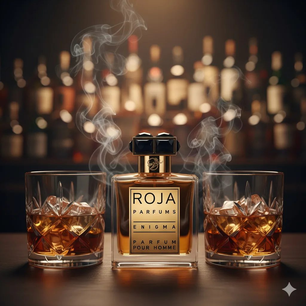 Roja Enigma Pour Homme với hương cognac, thuốc lá và vanilla