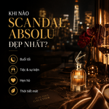 Jean Paul Gaultier Scandal Absolu phù hợp buổi tối, hẹn hò và tiệc