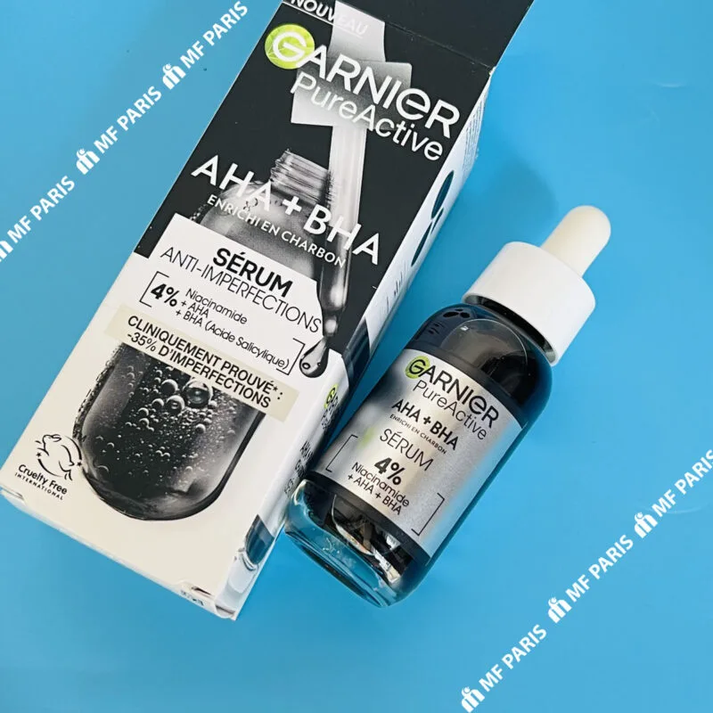 Serum Phục Hồi Da Garnier Pure Active Aha Bha Carbon