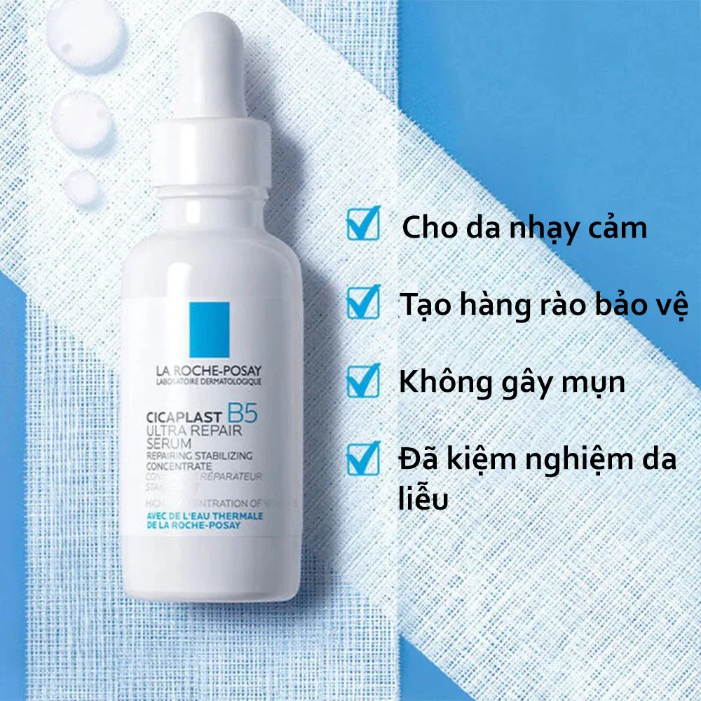 Serum Phục Hồi Da La Roche Posay Cicaplast B5 Ultra Repair 30ml