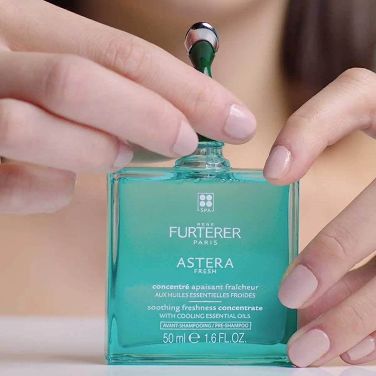 Serum Rene Furterer Astera Fresh, Làm Dịu Da Dầu, Giảm Ngứa Tức Thì, 50ml