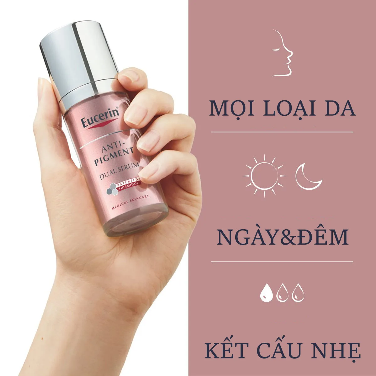 Serum trị nám Eucerin Anti Pigment Serum Duo