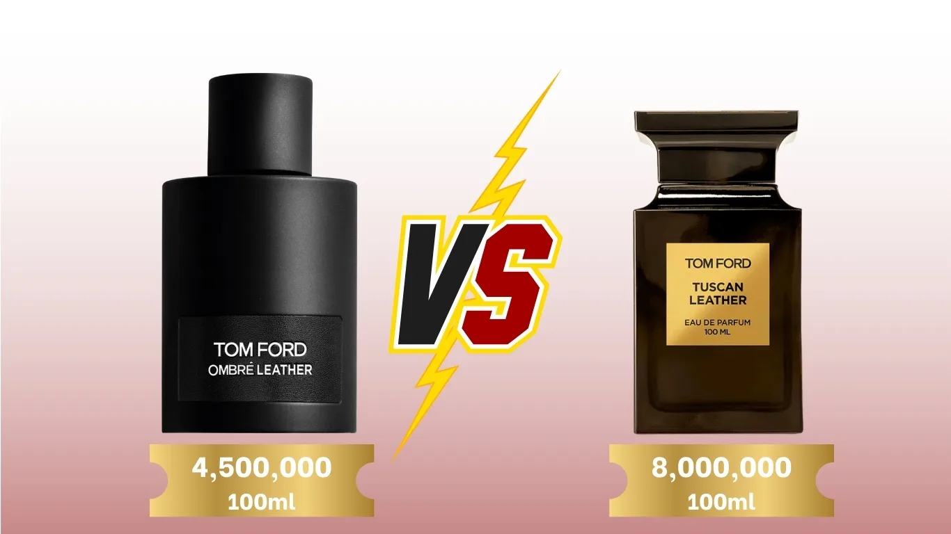 So sánh tom ford ombre leather với tuscan leather về giá