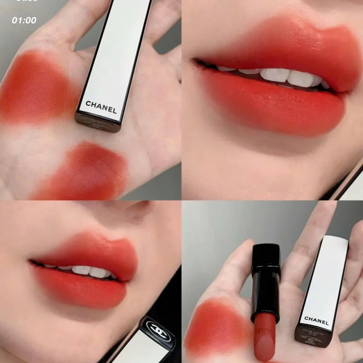 Son Chanel Rouge Allure Velvet Nuit Blanche 01:00