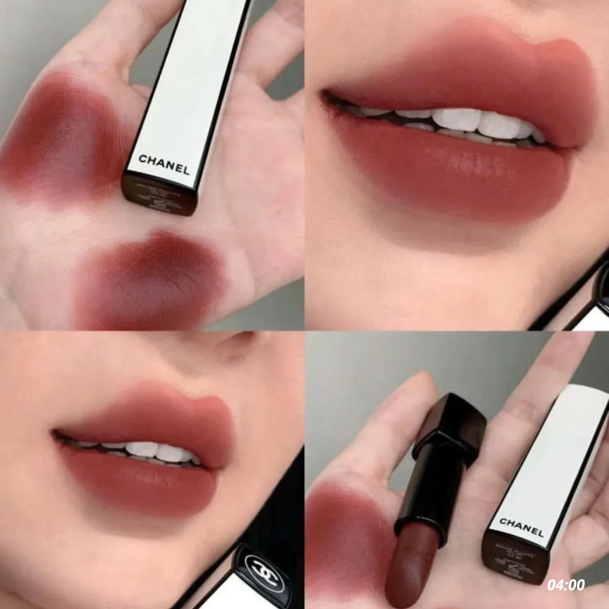 Son Chanel Rouge Allure Velvet Nuit Blanche 04:00