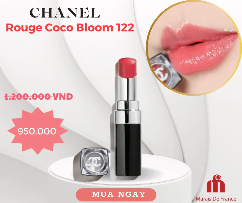 Chanel Rouge Coco Bloom 122