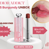 Son Dior Addict 035 Burgundy Unbox