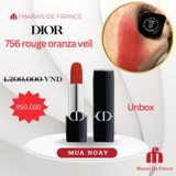 Son Dior Rouge 756 Oranza Velvet Finish