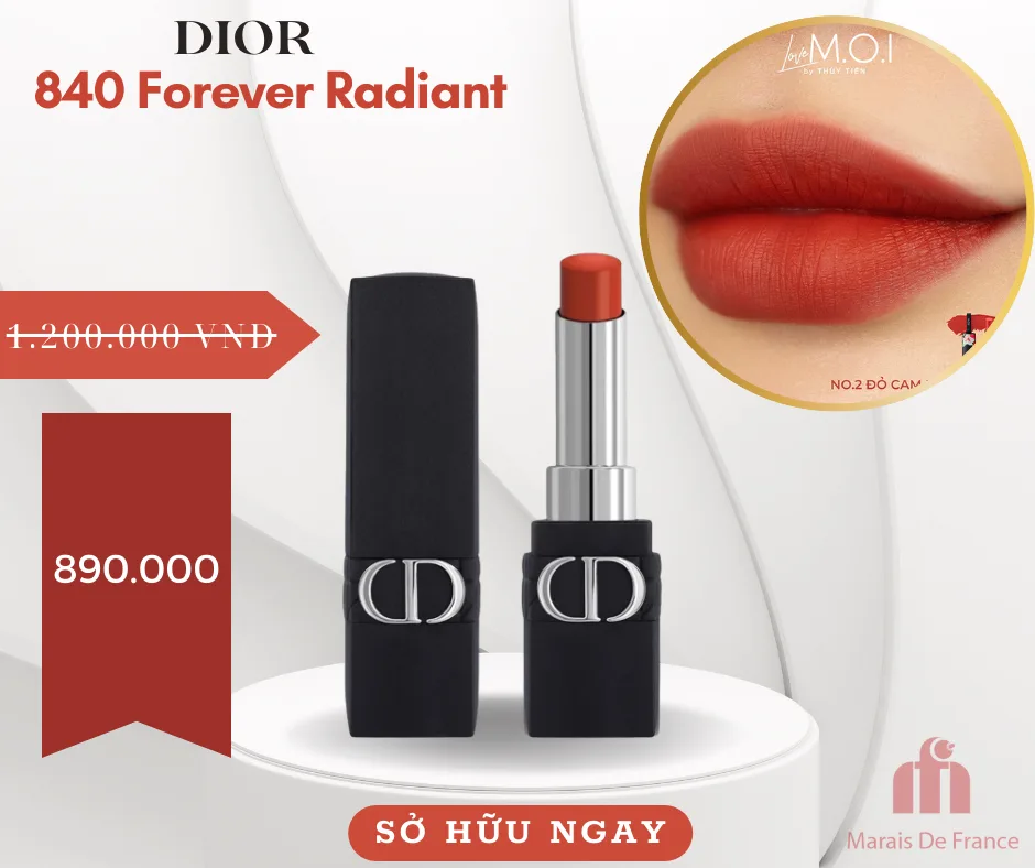 Dior Rouge Forever Lipstick 840