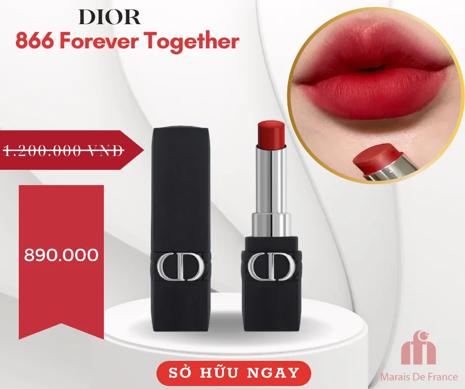Dior Rouge Forever Lipstick 866