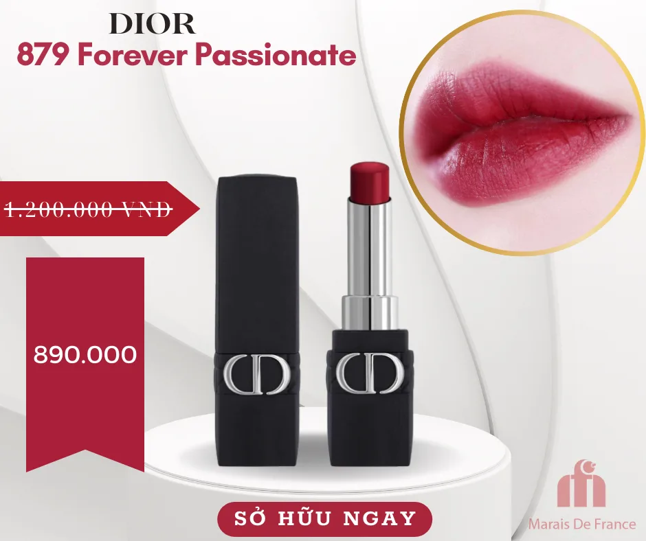 Dior Rouge Forever Lipstick 879