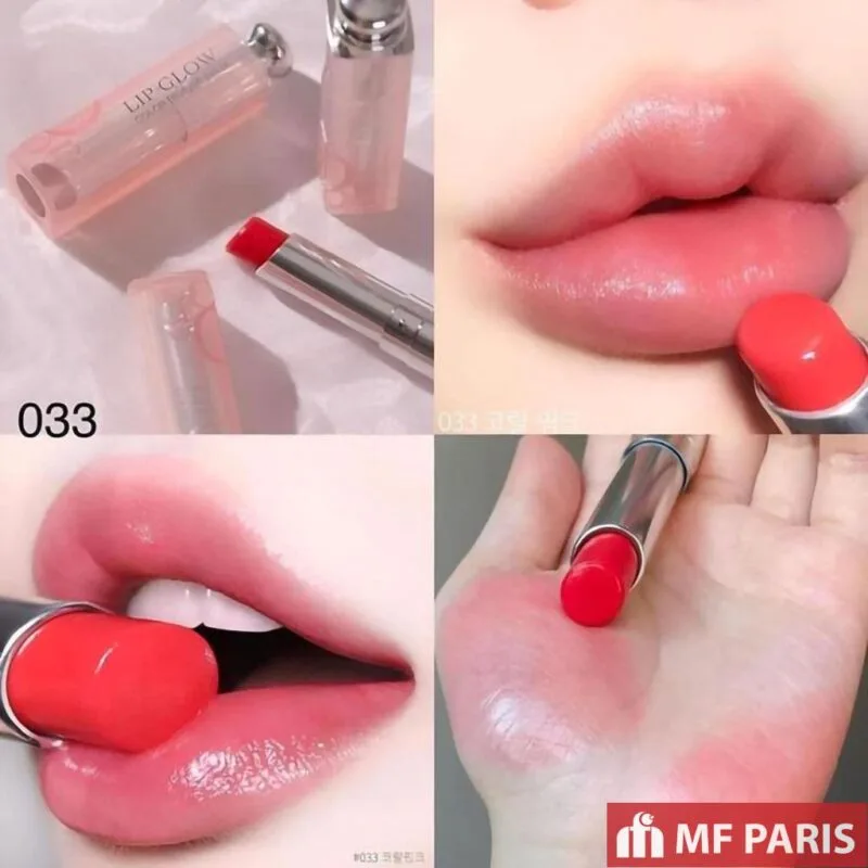 Son Dưỡng Dior Addict Lip Glow 033 Coral Pink