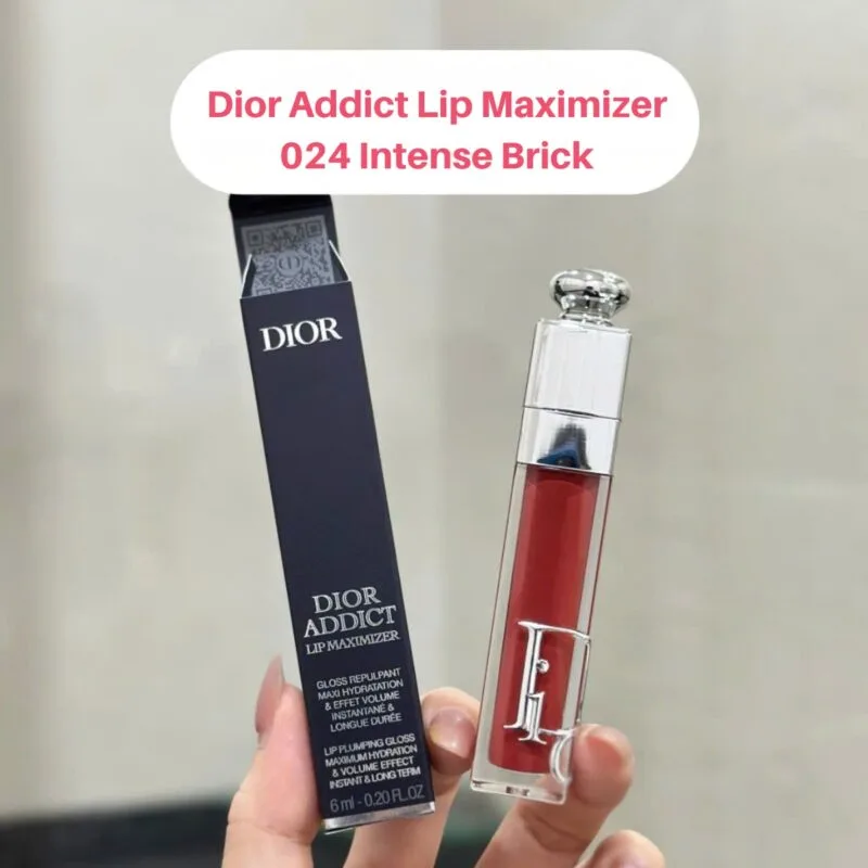 Son Dưỡng Môi Dior Màu 024 Intense Brick Chính hãng