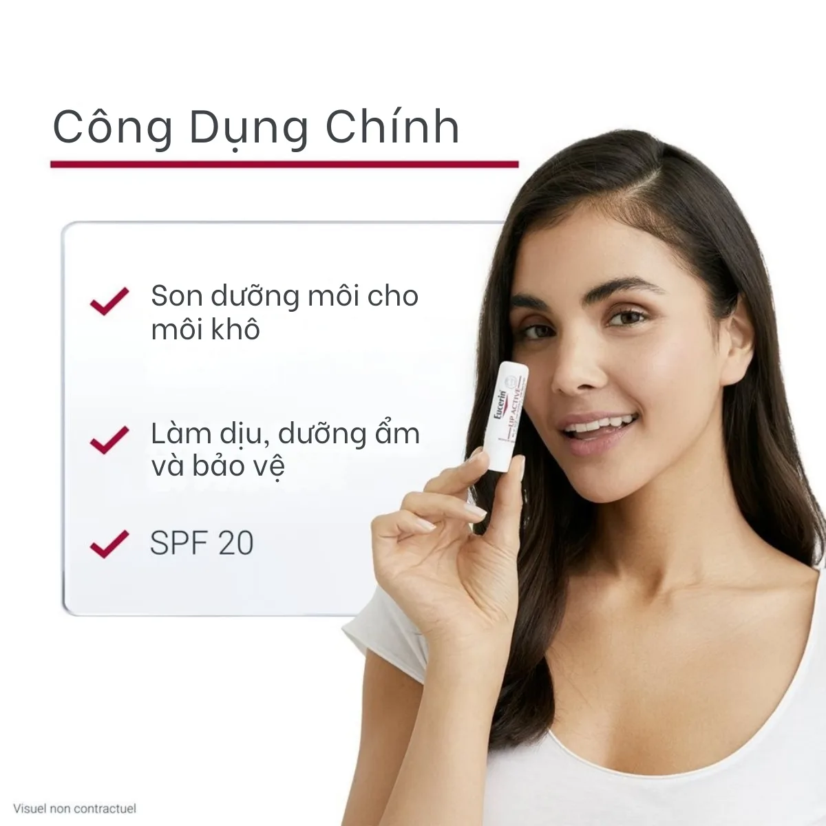 Công Dụng Son Dưỡng Môi Eucerin pH5 Lip Active Balm