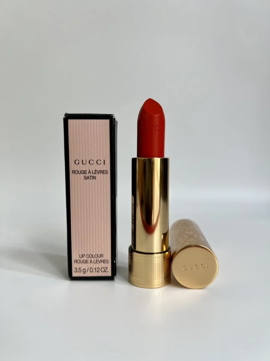 Gucci 302 Satin Agatha Orange