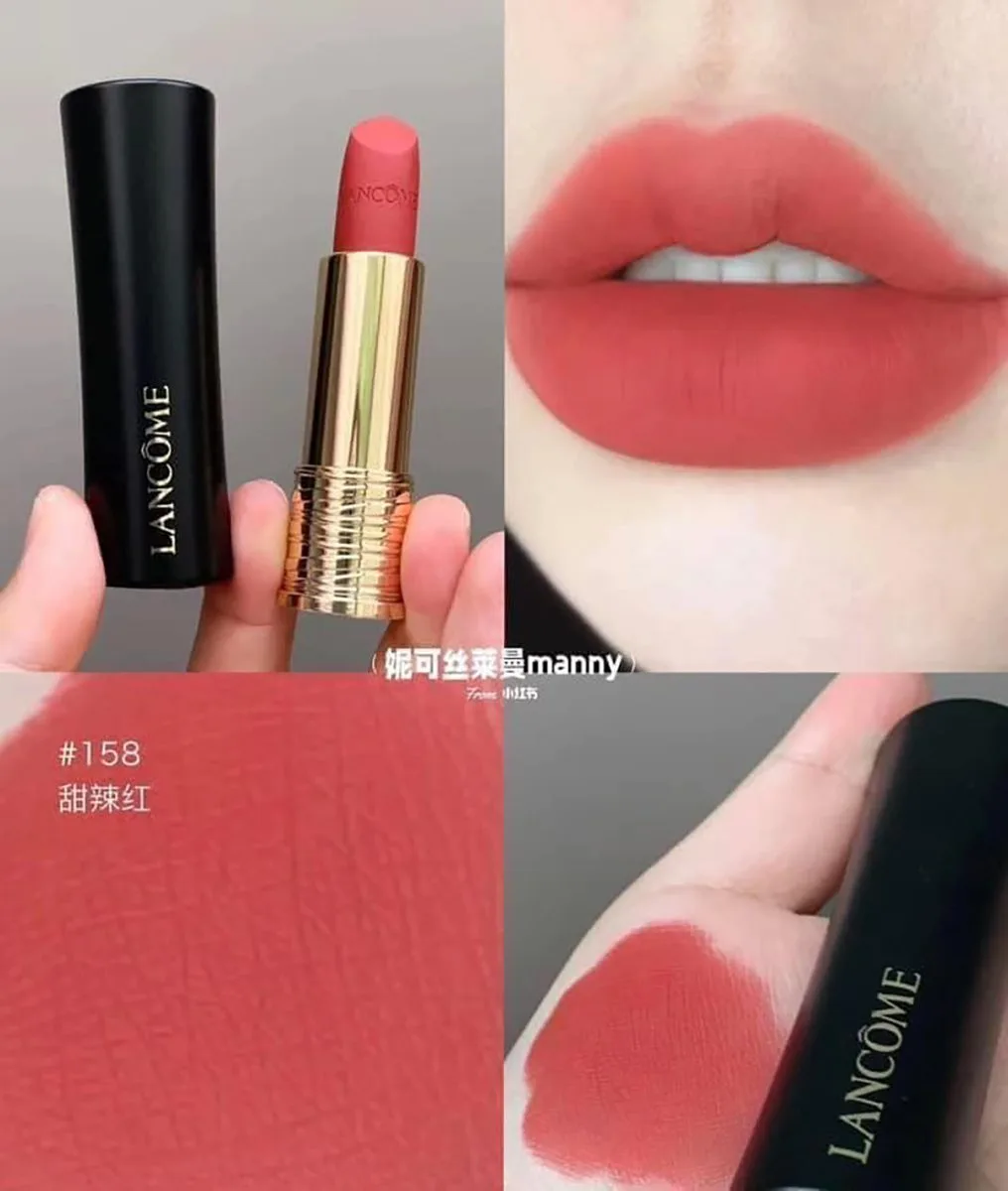 Son Lancome 158 Red Is Drama Fullsize Fullbox
