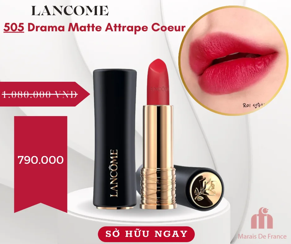 Son Lancome Drama Matte Attrape Coeur 505