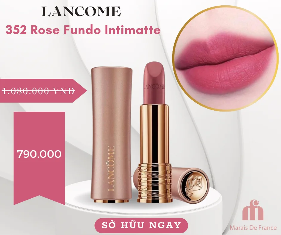 Lancome Intimatte Rose Fundo 352