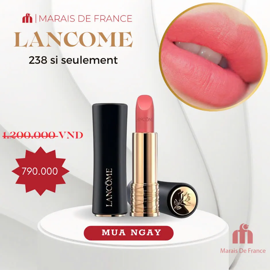 Son Lancome L'Absolu Rouge Cream 238 Si Seulement