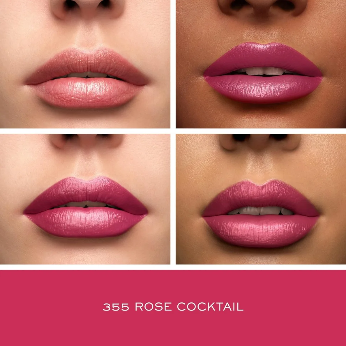 Son Lancome L'Absolu Rouge Cream 355 Rose Cocktail