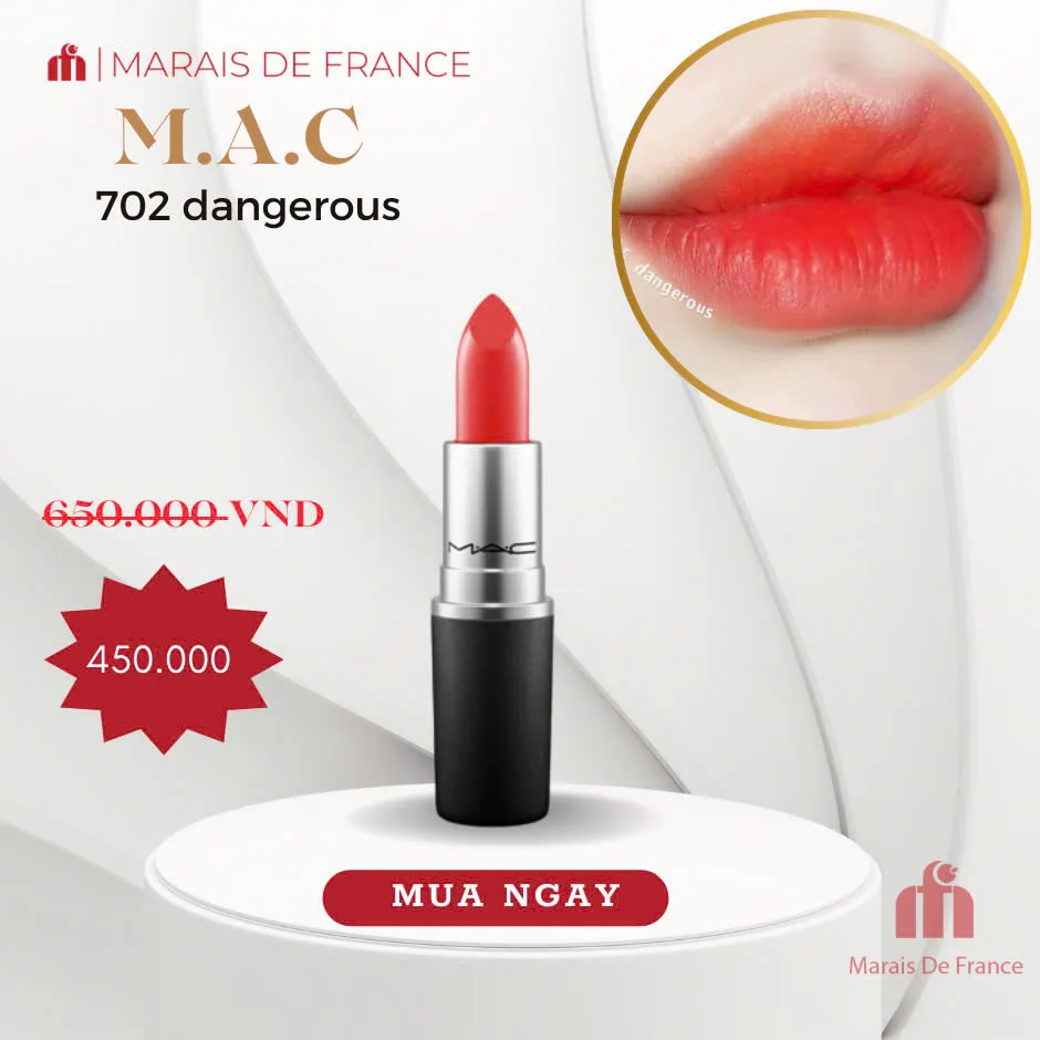 Son MAC Retro Matte Lipstick 702 Dangerous