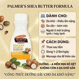 Sữa Dưỡng Thể Palmer's Raw Shea Nourish Daily Body Lotion – Kem Dưỡng Ẩm Sâu 48 Giờ Cho Da Khô Nhạy Cảm Từ Mỹ cách dùng