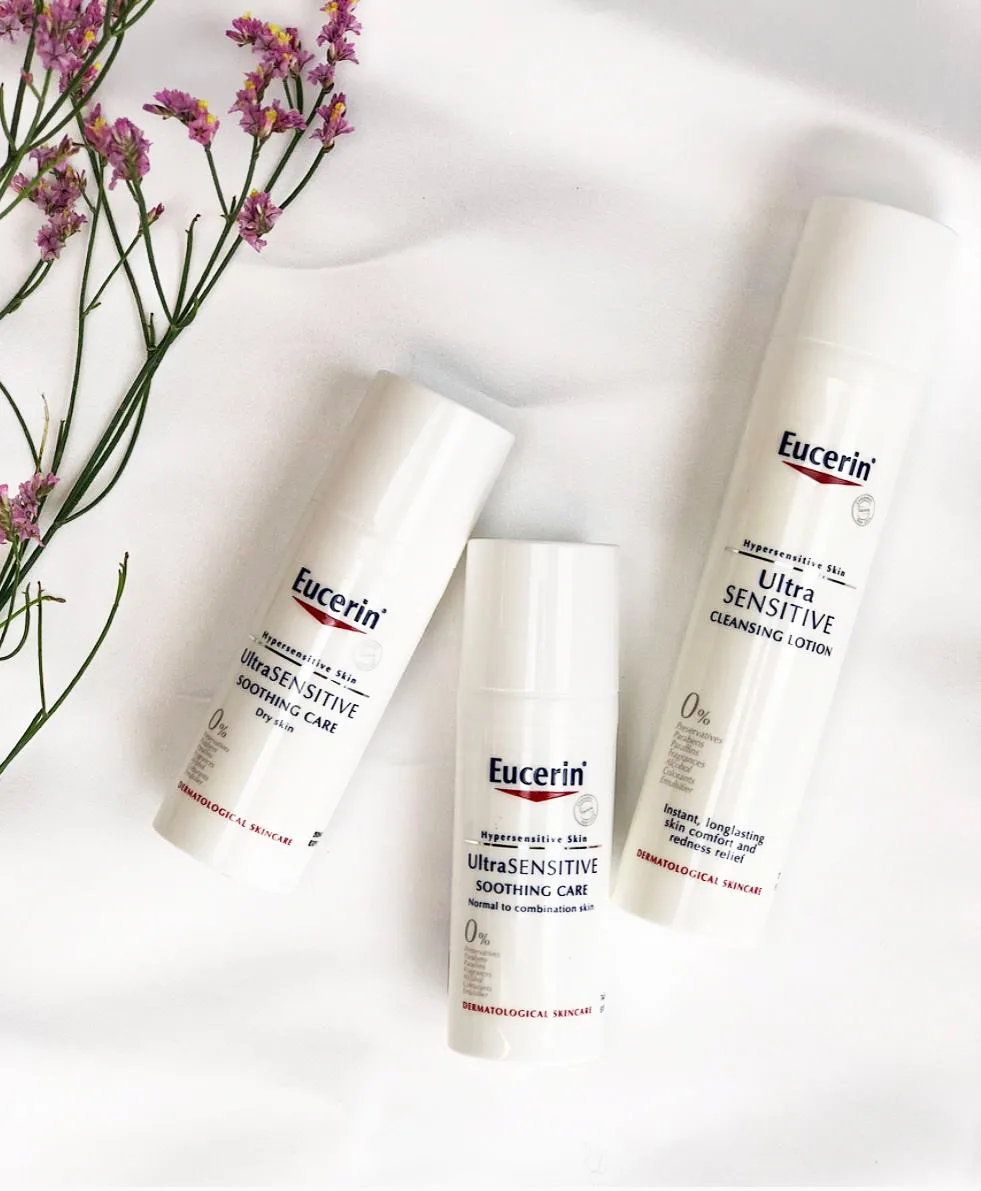 Sửa Rửa Mặt Cho Da Nhạy Cảm Eucerin Ultra Sensitive 100ml