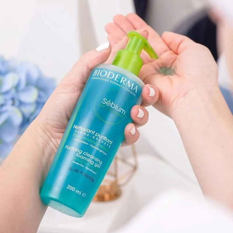 Sữa Rửa Mặt Da Mụn Bioderma Sebium Gel Moussant